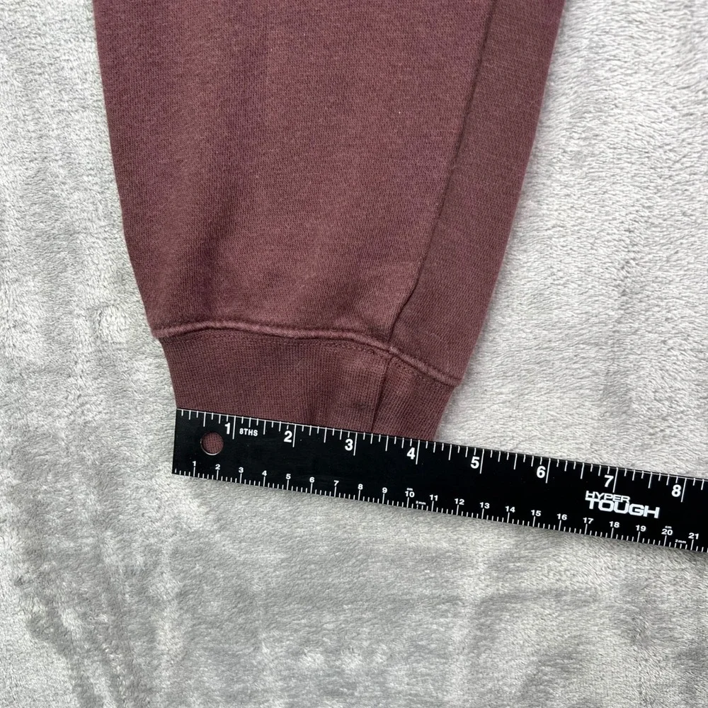 Nike Sportswear Club Fleece Joggers Womens Medium Maroon Solid Tapered Sweats